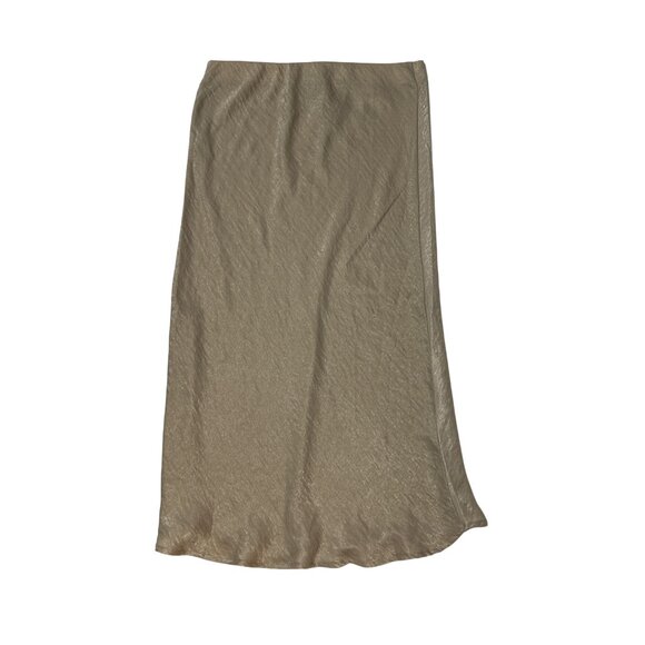 NWT Soho Apparel Ltd. Beige Midi Skirt Medium 1785 - Picture 2 of 6